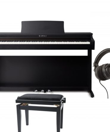 Kawai KDP-120 Schwarz Matt Bundle mit Bank und Kopfhrer
