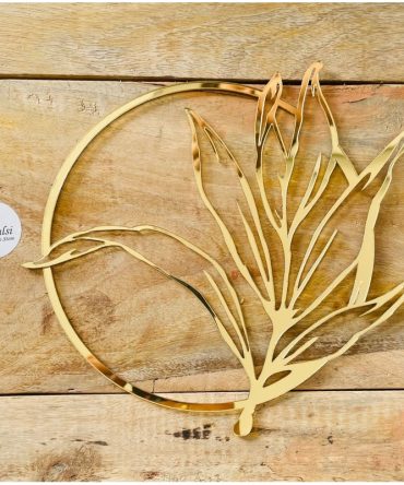 Gold Leaf acrylic ring