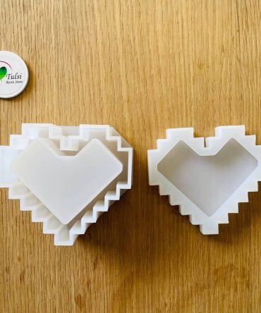 Zig Zag Heart Box Mould