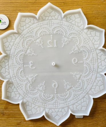 12 Mandala Clock Mould