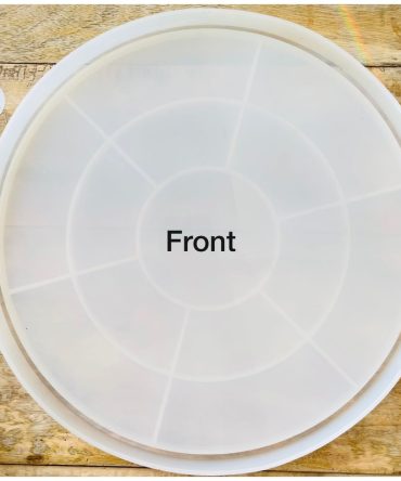 12 Round Tray Mould With Boundary