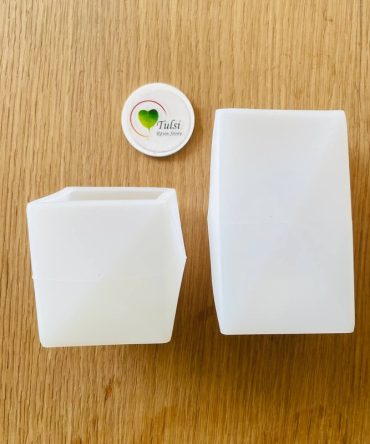 2 Pcs Combo Square T-Light Mould