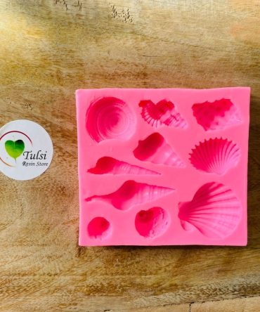 10 Cavity Pink Shell Mould