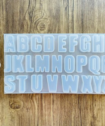 2 Deep Alphabet Mould