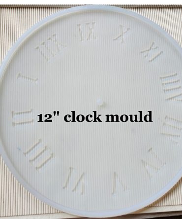12 Number Clock Mould