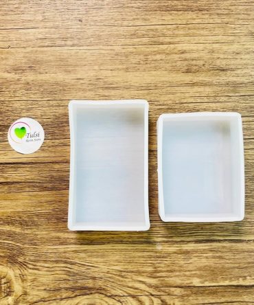 2 Pcs Rectangle Cube Mould