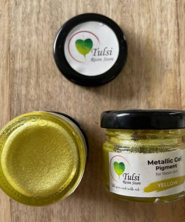 Yellow Metallic Gel Pigment