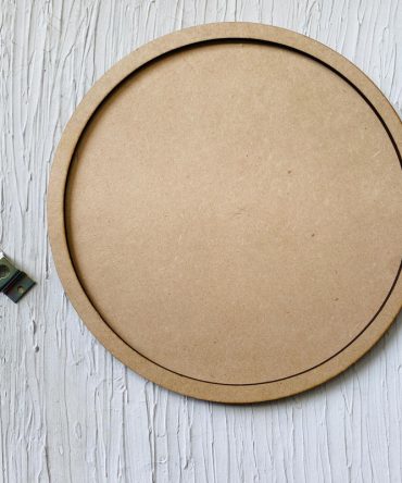 11 MDF Round wall Mural with Hook