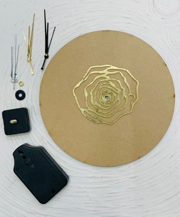 12 Rose Ring Clock Set