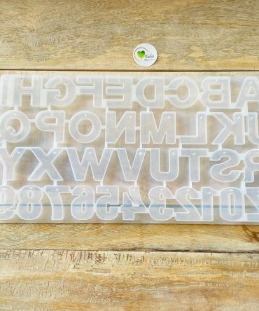Front Alphabet HOLE Mould