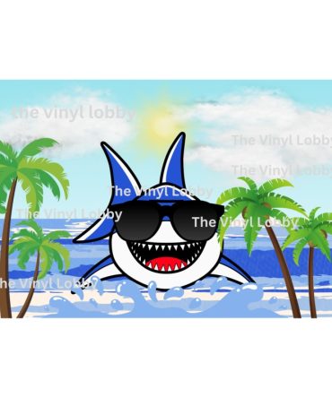 12oz Sublimation Flip Top Water Bottle Print – Cool Shark
