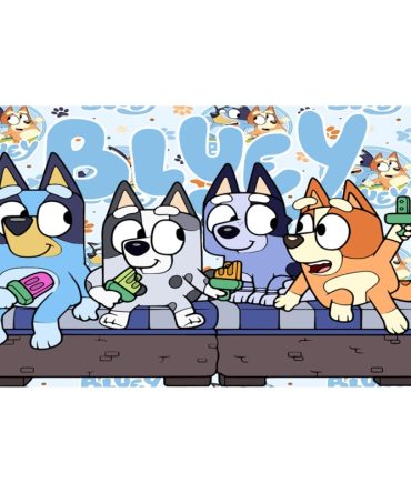12oz Sublimation Flip Top Water Bottle Print – Dog #6