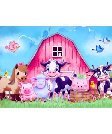 12oz Sublimation Flip Top Water Bottle Print – Farm Life