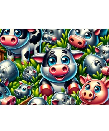 12oz Sublimation Flip Top Water Bottle Print – Cow Barn