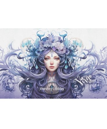 16oz Libbey Glass Can Sublimation Print – Zodiac Sign Virgo