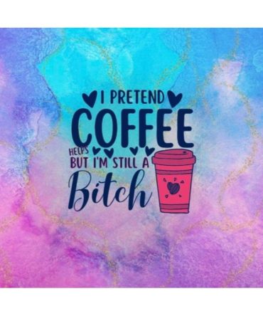 20oz Skinny Tumbler Printed Paper – I Pretend Coffee