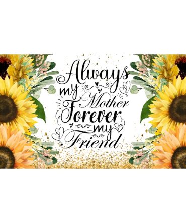 16oz Libbey Glass Can Sublimation Print – Sunflowers