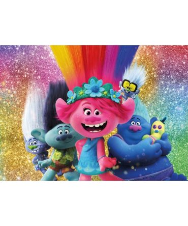 12oz Sublimation Flip Top Water Bottle Print – Glitter Troll