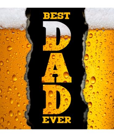 20oz Skinny Tumbler Printed Paper – Best Dad Every Beer