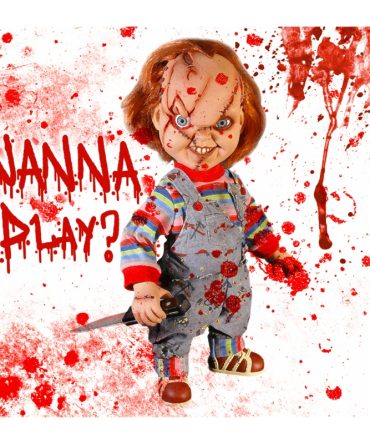 20oz Skinny Tumbler Printed Paper – Chucky Wanna Play