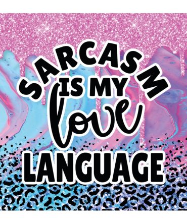 20oz Skinny Tumbler Printed Paper – Is My Love Language