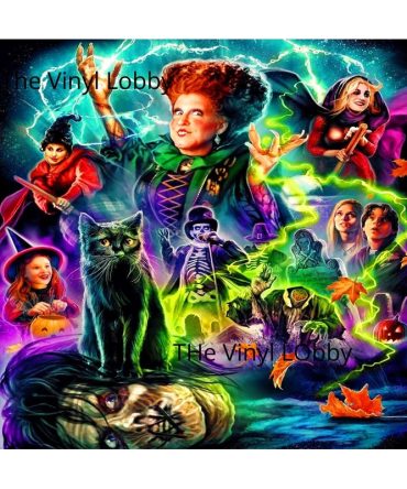 20oz Skinny Tumbler Printed Paper – Hocus Pocus Halloween