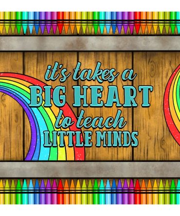 20oz Skinny Tumbler Printed Paper – It Take A Big Heart