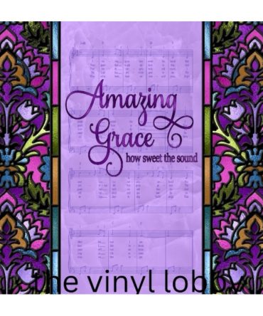 20oz Skinny Tumbler Printed Paper – Amazing Grace
