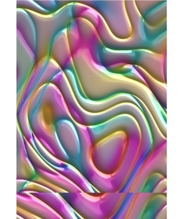 20oz Skinny Tumbler Printed Paper – Colourful Abstract Pattern #3