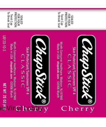 20oz Skinny Tumbler Printed Paper – Chapstick