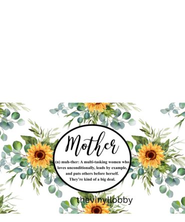 16oz Libby Glass Can Sublimation Print – Mother