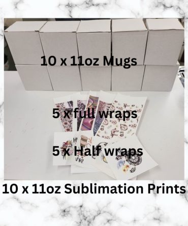 11oz Mug and Print Mystery Box 10 x 11oz Mugs 10 x 11oz Prints