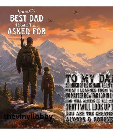 You’re the Best Dad I Could Ask for Tumbler Printed Paper