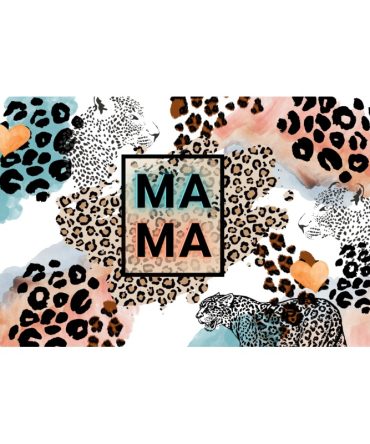 16oz Libbey Glass Can Sublimation Print – Leopard MaMa