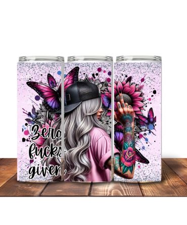 Zero #1 20oz Skinny Tumbler Printed Paper