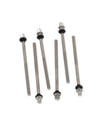 DW True Pitch Stainless Steel 3.75 Bass Drum Tension Rods DWSM375S