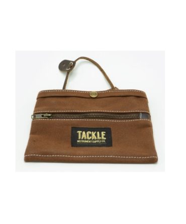 Tackle Waxed Canvas Gig Pouch Brown