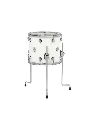 DW Design Series 12×14 Floor Tom Gloss White