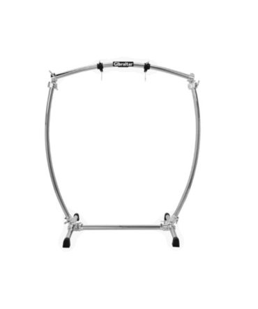 Gibraltar Curved Bar Gong Stand with Chrome Clamps – Fits 28 – 40